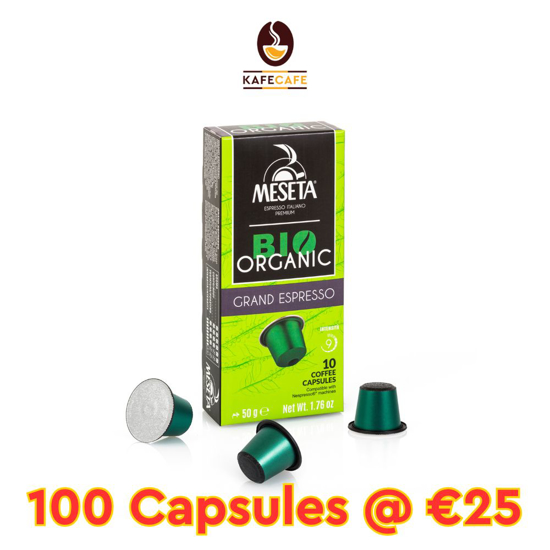 Picture of NESPRESSO ORGANIC GRAN ESPRESSO COFFEE CAPSULES 75% ARABICA